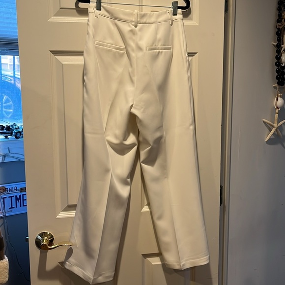 White tailored Pants - Picture 2 of 3